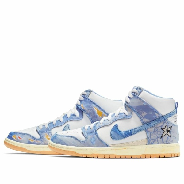 Nike ナイキ メンズ スニーカー  【Nike SB Dunk High \u0027White Dark Sulfur Coconut Milk\u0027 CV1677-100】  大きさ US_6(24.0糎)