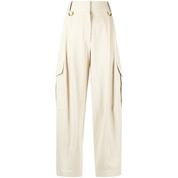 ジバンシー レディース カジュアルパンツ ボトムス Cargo-style straight-leg trousers Neutrals｜asty 111,400円
