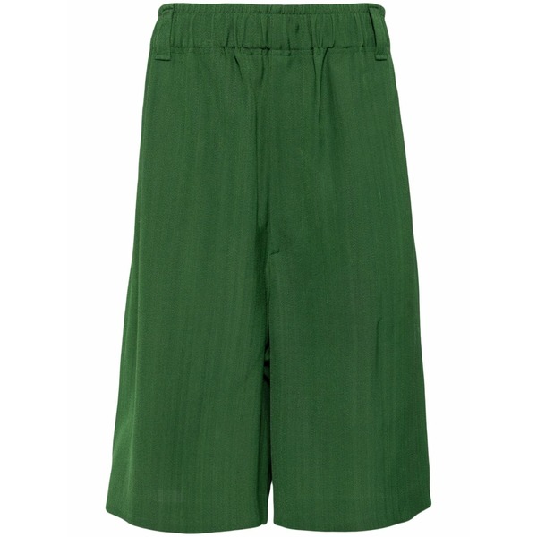 ジャクエムス メンズ カジュアルパンツ ボトムス Juego elasticated-waist bermuda shorts Green|asty