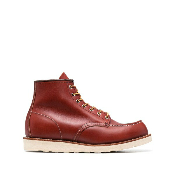レッドウィング メンズ ブーツ シューズ Lace-up leather boots Brown｜asty