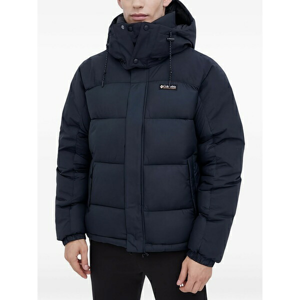 コロンビア メンズ ジャケット&ブルゾン アウター Hooded puffer jacket Blue|asty