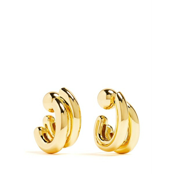 ジェニーバード レディース ピアス＆イヤリング アクセサリー Florence hoop earrings Gold｜asty