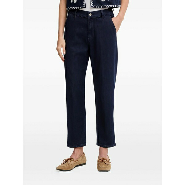 シスレー レディース デニムパンツ ボトムス Slim-fit jeans Blue｜asty