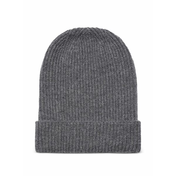 ザ・エルダー・ステーツマン メンズ 帽子 アクセサリー Statesman ribbed beanie Grey|asty
