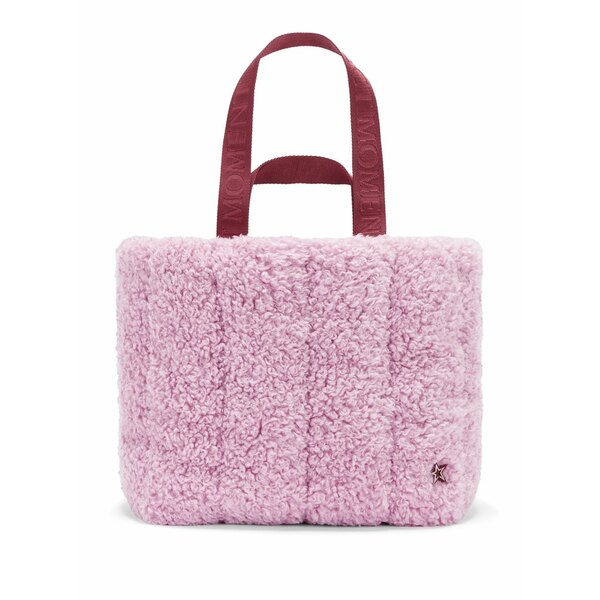 パーフェクトモーメント メンズ トートバッグ バッグ Faux-shearling tote bag Pink｜asty