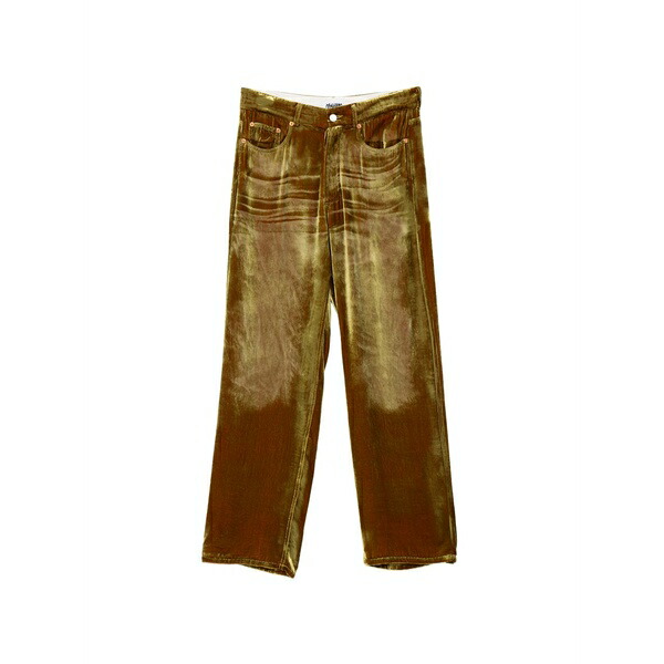 マリアーノ メンズ カジュアルパンツ ボトムス Belt-loops trousers Gold｜asty