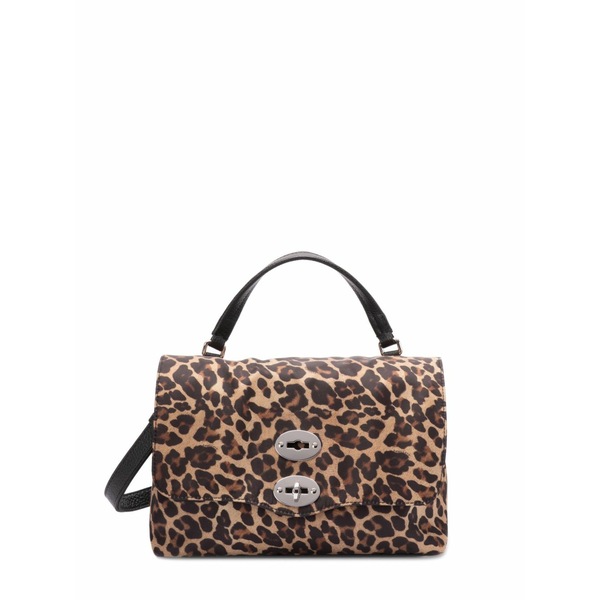 ザネラート レディース トートバッグ バッグ Leopard-print tote bag Brown|asty