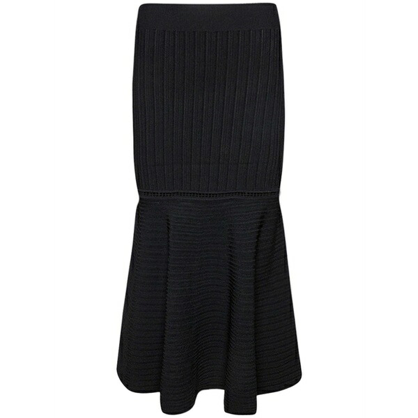 ヴィクトリア ベッカム レディース スカート ボトムス Flared skirt Black｜asty