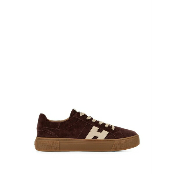 ホーガン メンズ スニーカー シューズ Crosswind sneakers Brown|asty