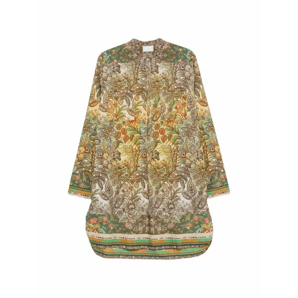 ピエール＝ルイ・マシア レディース ワンピース トップス Floral-print mini dress Green｜asty