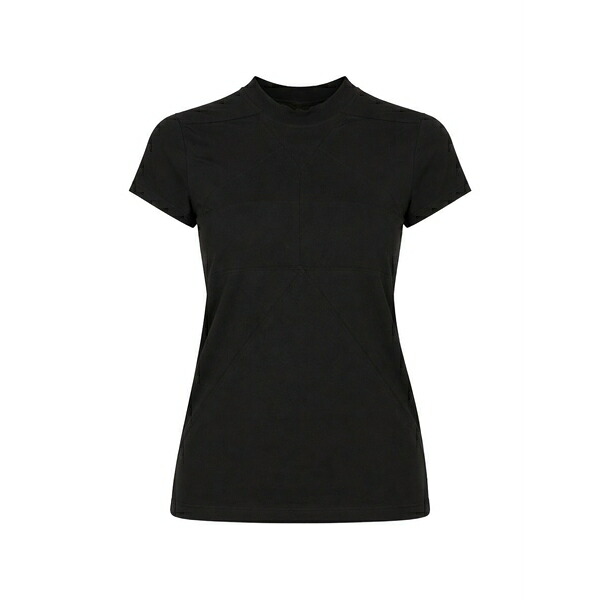 リックオウエンス レディース Tシャツ トップス Short-sleeve t-shirt Black｜asty