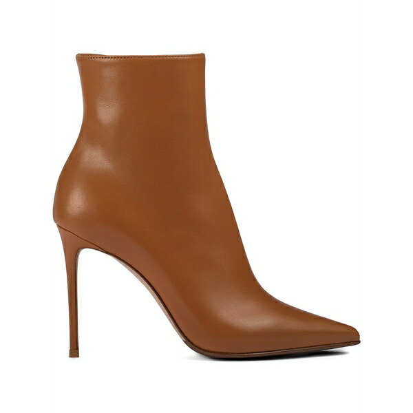 ル シラ レディース ブーツ シューズ 100mm eva leather boots Brown｜asty