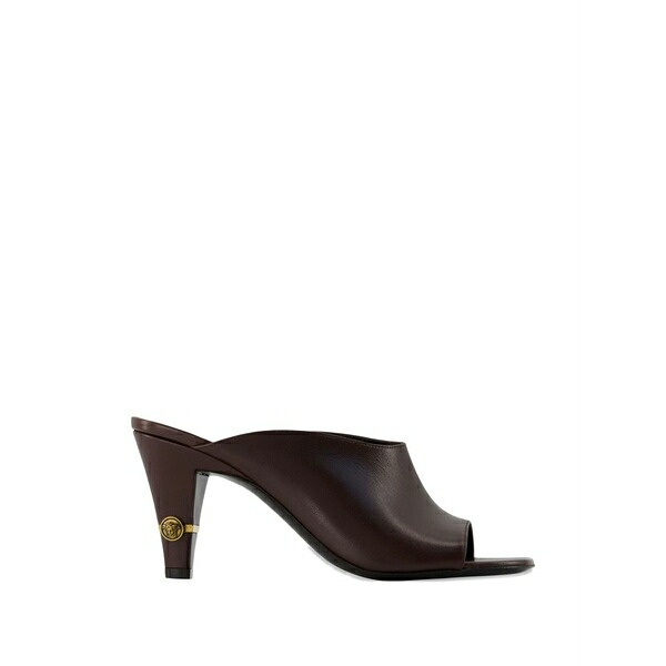 ヴェルサーチ レディース サンダル シューズ Giullietta leather mules Brown｜asty