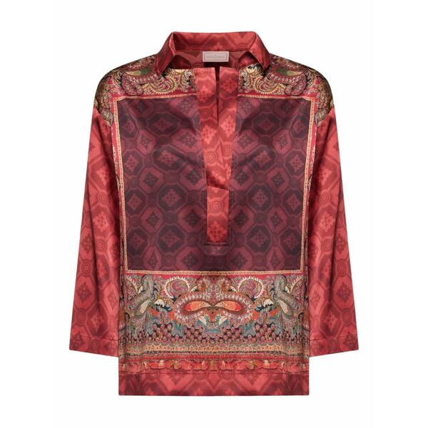 ピエール＝ルイ・マシア レディース シャツ トップス Paisley-print blouse Red｜asty