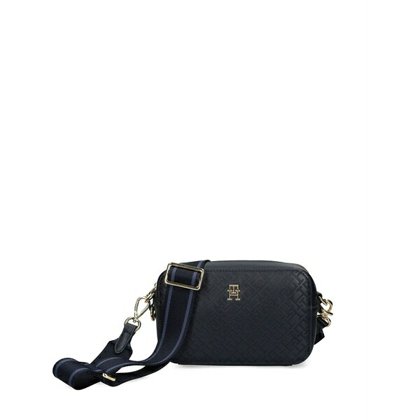 トミー ヒルフィガー レディース ショルダーバッグ バッグ Th monogram cross body bag Blue|asty