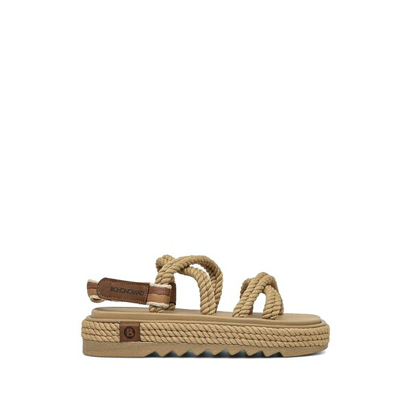 ボホノマド レディース サンダル シューズ Rope-detail platform espadrilles Neutrals|asty