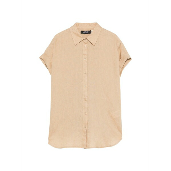 ラルフローレン レディース シャツ トップス Short-sleeve shirt Neutrals|asty
