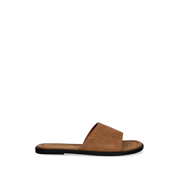 バガボンド レディース サンダル シューズ Zaida suede slip-on sandals Brown｜asty