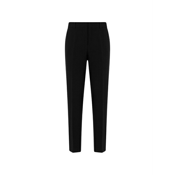 モスキーノ レディース カジュアルパンツ ボトムス Tapered tailored trousers Black｜asty