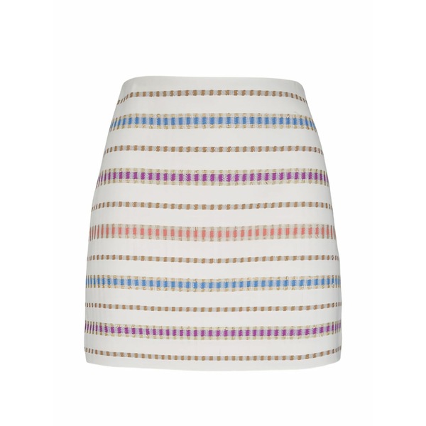 ヴェロニカ ベアード レディース スカート ボトムス Striped tweed skirt Neutrals｜asty