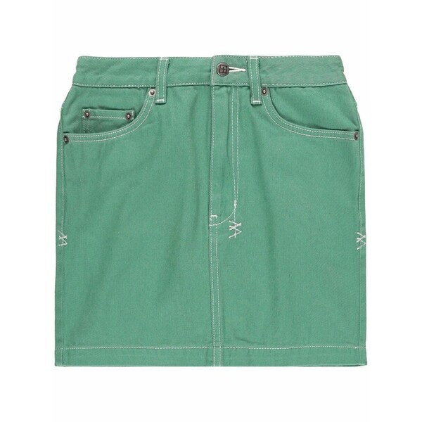 スビ レディース スカート ボトムス Five-pocket mini skirt Green｜asty 38,870円