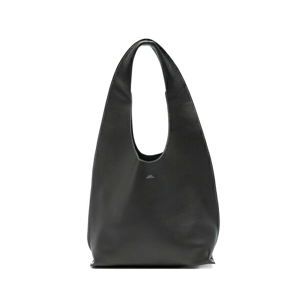 アーペーセー レディース ショルダーバッグ バッグ Le neige grainy-leather shoulder bag Black｜asty 96,690円