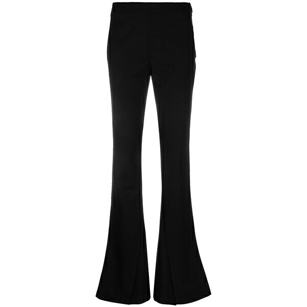 アンブッシュ レディース カジュアルパンツ ボトムス High-waisted split trousers Black|asty