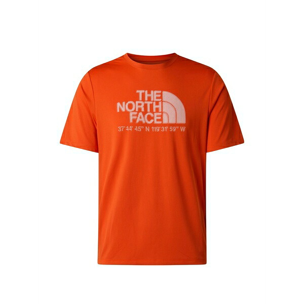 ノースフェイス メンズ Tシャツ トップス Logo t-shirt Orange｜asty