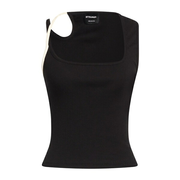 【送料無料】 オットリンガー レディース Tシャツ トップス Tank tops Black｜asty 36,270円