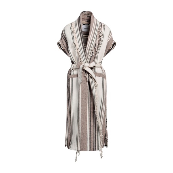 【送料無料】 バザーデラックス レディース ジャケット&ブルゾン アウター Overcoats & Trench Coats White|asty