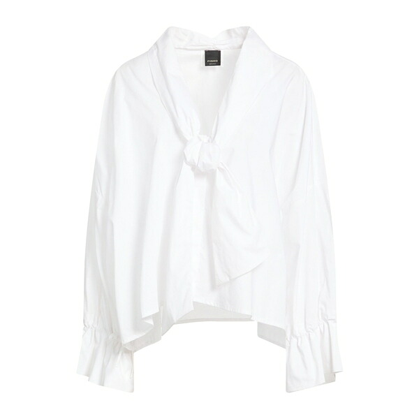 【送料無料】 ピンコ レディース シャツ トップス Shirts White|asty