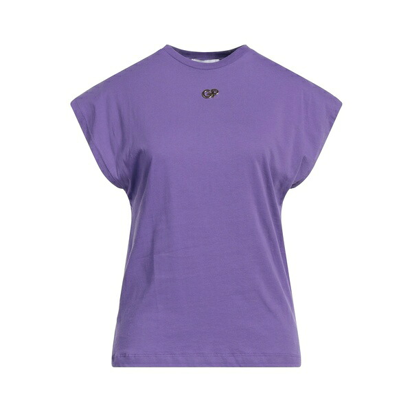 【送料無料】 ガレパリ レディース Tシャツ トップス T-shirts Purple｜asty
