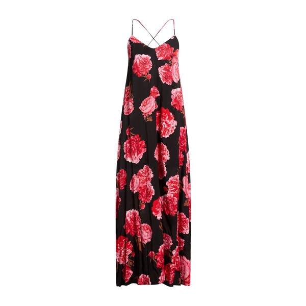 【送料無料】 フィジコ レディース ワンピース トップス Maxi dresses Black｜asty