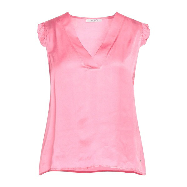 【貨物輸送無料】 飛球 御姉さん レディース プルオーバー トップス Tops Pink