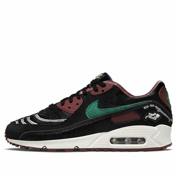 Nike ナイキ レディース スニーカー Black/Brown/Green 【(WMNS) Nike Air Max 90 \u0027Siempre Familia\u0027 DO2154-010】  大きさ US_6(23.0糎)
