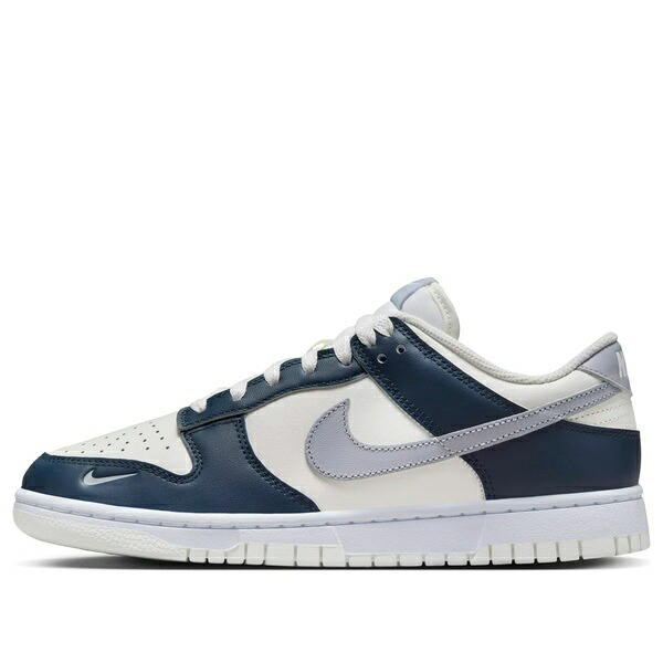 Nike ナイキ レディース スニーカー Sail/White/Armoury Navy/Wolf Grey 【(WMNS) Nike Dunk Low 'Armoury Navy' HV2390-100】 サイズ US_W_12｜asty