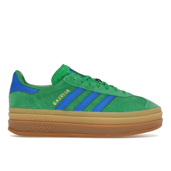 adidas アディダス レディース スニーカー 【adidas Gazelle Bold Green Blue Gum (Women's)】 サイズ US_9.5(26.5cm) Green/Supplier Colour/Green