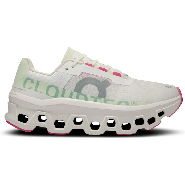 On オン レディース スニーカー 【On Running Cloudmonster White Lima (Women's)】 サイズ US_9(26.0cm) White/Lima