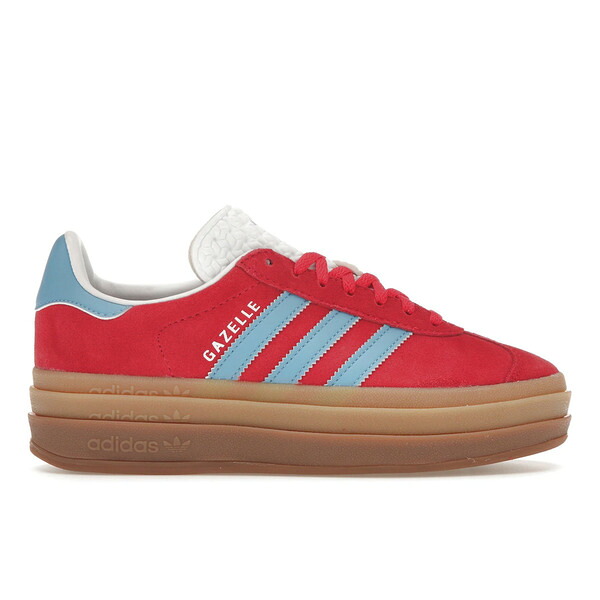 adidas アディダス レディース スニーカー 【adidas Gazelle Bold Active Pink Blue Burst (Women's)】 サイズ US_9(26.0cm) Active Pink/Semi Blue Burst/Cloud White