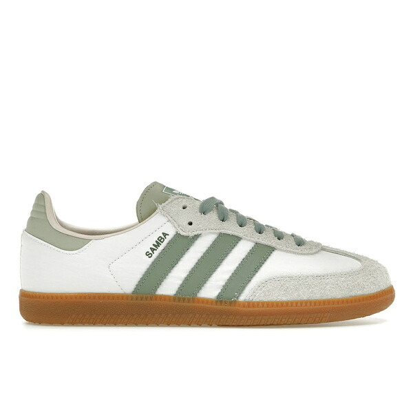 adidas アディダス レディース スニーカー 【adidas Samba OG Silver Green Putty Mauve (Women's)】 サイズ US_8.5(25.5cm) Cloud White/Silver Green/Putty Mauve