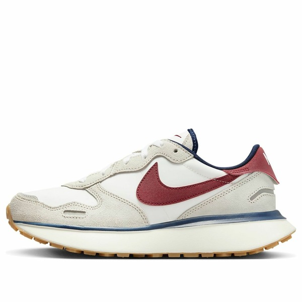 Nike ナイキ レディース スニーカー White/Red/Navy 【(WMNS) Nike Phoenix Waffle 'White Red' FZ3600-072】 サイズ US_8(25.0cm)|asty
