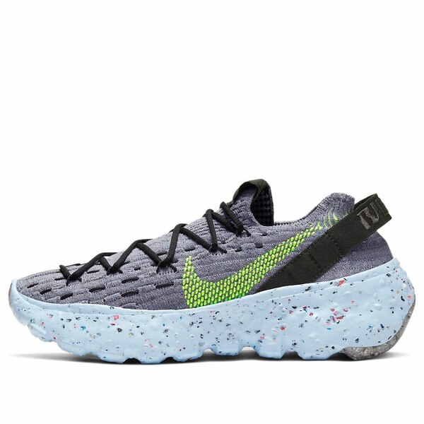 Nike ナイキ レディース スニーカー Grey/Green 【(WMNS) Nike Space Hippie 04 \u0027This Is Trash - Volt\u0027 CD3476-001】  大きさ US_9.5(26.5糎)