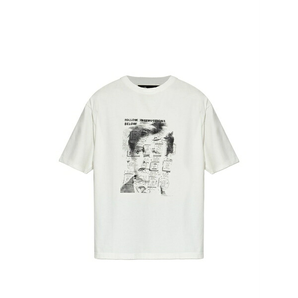 ミスビヘイブ メンズ プルオーバー トップス X ray johnson rimbaud template t-shirt White