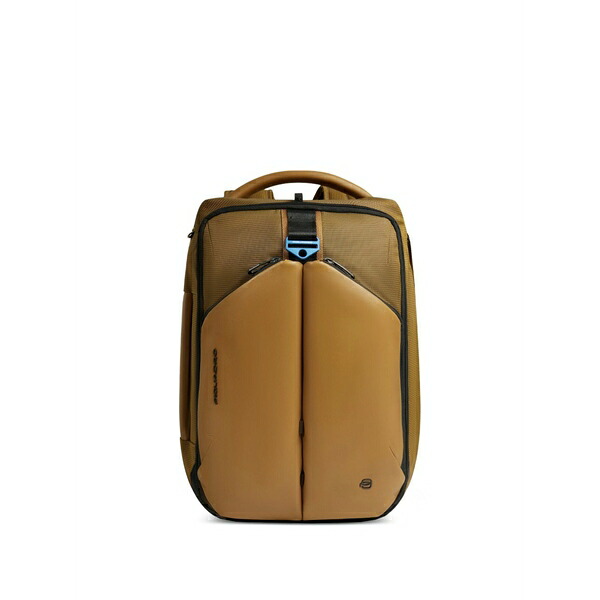 ピークアドロ  メンズ うしろ側容器に並べる・背嚢 御徒面子 Panelled backpack Brown