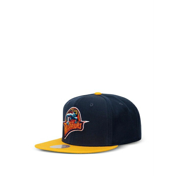 ミッチェル&ネス メンズ 帽子 アクセサリー Nba hardwood classics team golden state warriors cap Blue|asty