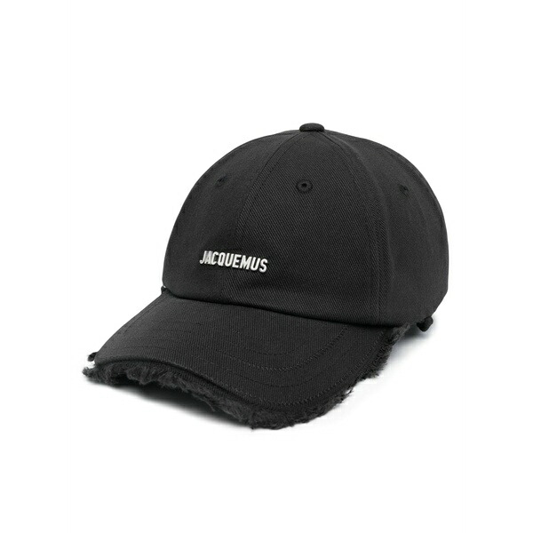 ジャクエムス メンズ かぶり笠 付属品 La casquette artichaut baseball cap Black