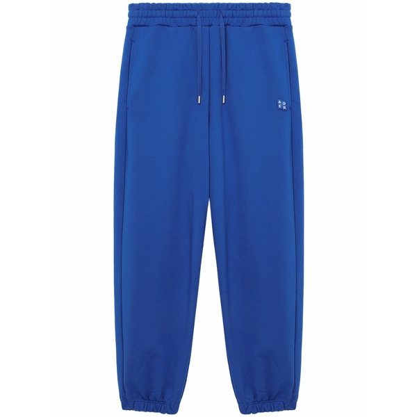 アーダーエラー レディース 心地好いズボン下 ボトムス Logo-patch track pants Blue