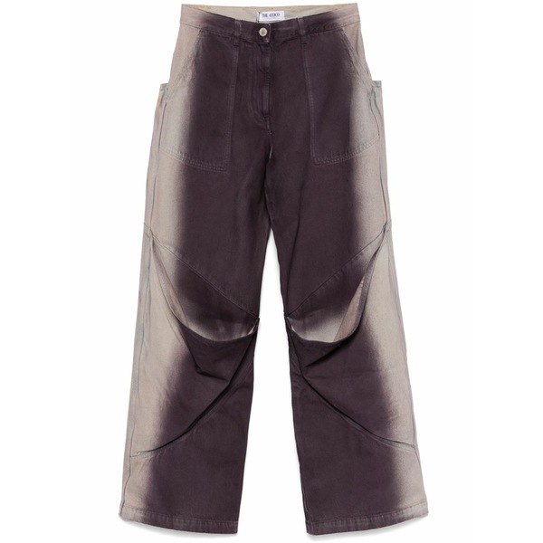 ジ アティコ レディース デニムパンツ ボトムス Long jeans Purple|asty