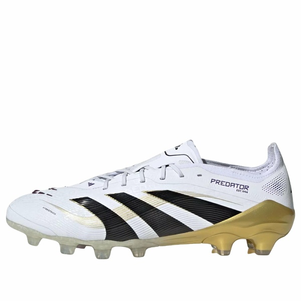 adidas アディダス メンズ スニーカー 【adidas Predator Elite HG/AG \u0027Cloud White Core Black Gold Metallic\u0027 JR4489】  大いさ US_9(27.0珊) メンズ靴-靴