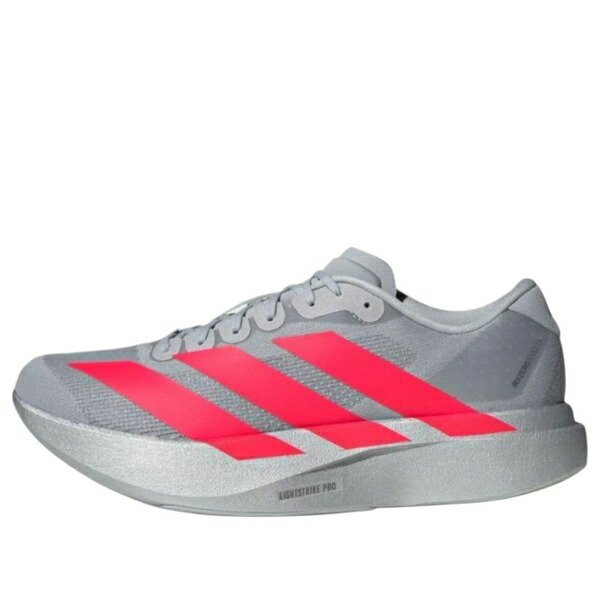 adidas アディダス メンズ スニーカー 【adidas Adizero EVO SL \u0027Silver Metallic Lucid Red\u0027 KI3381】  大きさ US_M_16